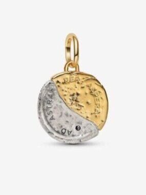 Pandora Sun and Moon Medallion Charm